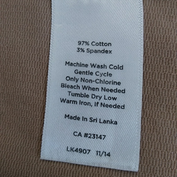 NEW Talbots Hidden Zipper Blazer Jacket M Tan Brown - Picture 12 of 16